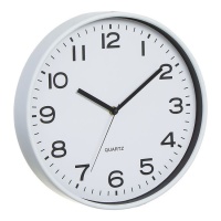 Horloge murale blanche 40 cm - DCasa