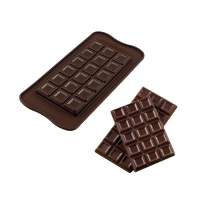Moule à chocolat en silicone Tablette 21,5 x 11 x 1 cm - Silikomart