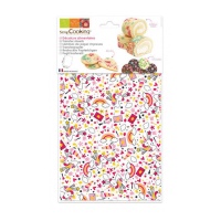 Feuilles de papier transfert licorne 30 x 20 cm - Scrapcooking - 2 pcs.