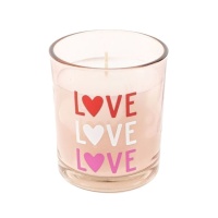 Bougie parfumée Love 8 cm - DCasa