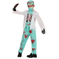 Costume de chirurgien zombie pour enfants