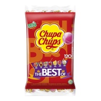Chupa Chups saveurs assorties en sachet - 120 unités
