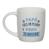 Mug de 350 ml Papa tu es pénible mais je t'aime