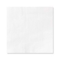 Serviettes 19 x 19 cm blanc - 50 pcs.