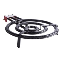 Poêle à paella 53 cm - Belseher - 3 brûleurs