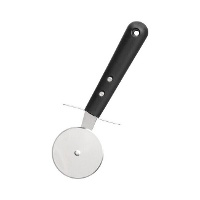 Roulette à pizza 20 cm - noire
