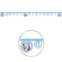 Couronne Frozen Happy Birthday - 2 m