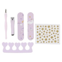 Trousse de manucure Licornes - 6 pièces