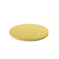 Fond de tarte rond 33 x 33 x 1,2 cm or - Décorer