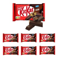 KitKat chocolat noir avec biscuit - Nestlé - 6 unités