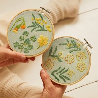 Kit de broderie Duo - Jardin Enchanté - DMC