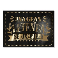 Mural décoratif d'« Une grande légende prend sa retraite », de 0,70 x 1 cm