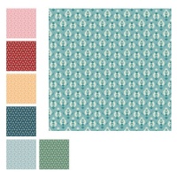 Tissu de coton Aviv - Indigo