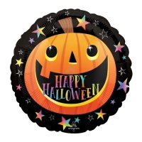 Ballon rond Happy Halloween Pumpkin 45cm - Anagramme