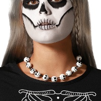Collier crâne cauchemardesque