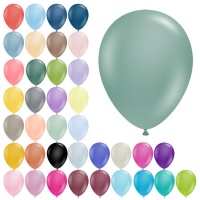 Ballons en latex pastel de 28 cm - Tuftex - 100 pcs.