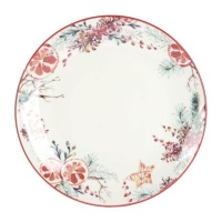 assiette plate imprimée de 26,8 cm - DCasa