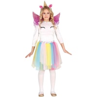 Costume de licorne avec tulle pour filles