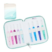 Trousse de crochets Waves 2.0 - Knitpro - 9 pièces