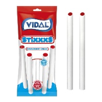 Réglisse blanc à la fraise et crème - Rythme fraise-crème Vidal - 90 gr
