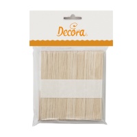 Bâtonnets pour crème glacée 9,3 x 1 cm - Decora - 100 pcs.