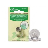 Dé à coudre réglable avec plaque - Clover