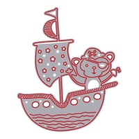 Zag pirate singe die cut - Misskuty