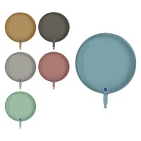 Ballon orbz platine 38 cm - Grabo