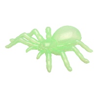 Araignée fluorescente de 10 cm - 2 unités