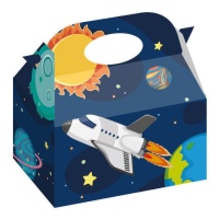 Boîte en carton de voyage dans l'espace - 12 pièces