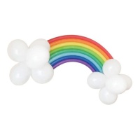 Guirlande de ballons arc-en-ciel - Monkey Business - 26 pcs.