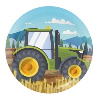 Plaques de tracteur 17 cm - 8 pcs.