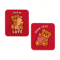 Aimant oursons amoureux - 1 unité