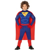 Superman avec muscles costume pour enfants