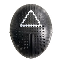 Masque de superviseur triangle noir pour enfants