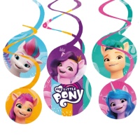 Pendentifs décoratifs Mon Petit Poney - 6 pièces