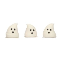 Figurines en sucre fantômes 3D - Funcakes - 3 unités