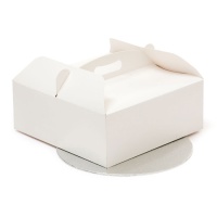 Boîte à gâteaux avec fond rond 36 x 36 x 12 cm - Decora