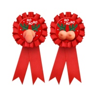 Broche érotique de renne de Noël - 2 unités