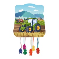 Piñata tracteur 28 x 33 cm