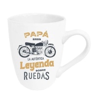Mug 350 ml Dad Legend on Wheels - Dcasa