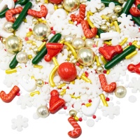 Wonderful Christmas Time Sprinkles 90 gr - Happy Sprinkles