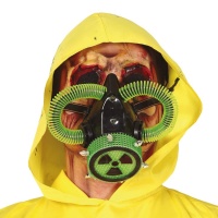 Masque à gaz radioactif