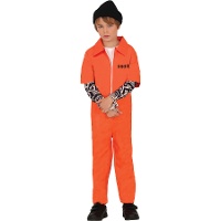 Déguisement de prisonnier tatoué pour enfant