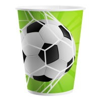 Gobelets de but de football 200 ml - 8 pcs.