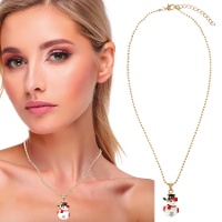 Collier bonhomme de neige