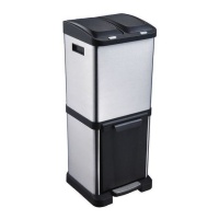 Poubelles de recyclage 2 x 8 L + 16 L - DCasa