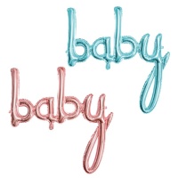 Lettres ballons Baby 1,07 m