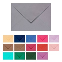 Enveloppes de couleur lignées 22,9 x 16,2 cm - 1 pièce.