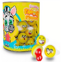 Émoticônes gélifiés amusants 10 g - 30 pièces